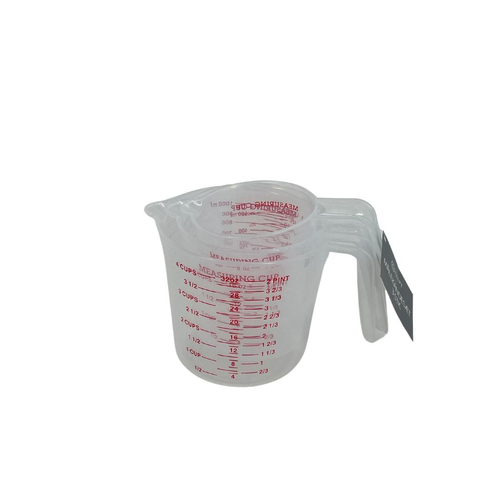 Conzept Messbecher-Set, 3-teilig, 250/500/1000 ml.