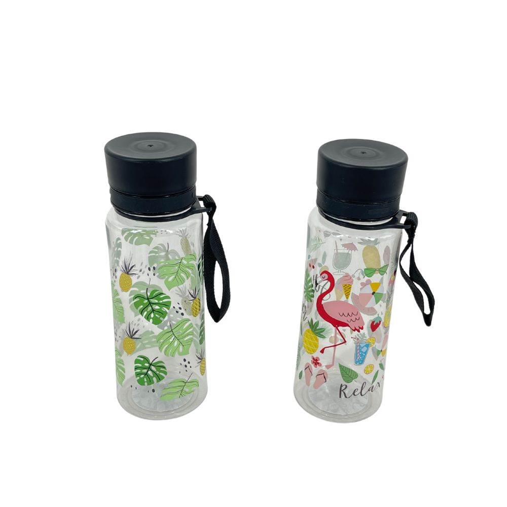 Trinkflasche 0,6 l mit Ass. Motiven