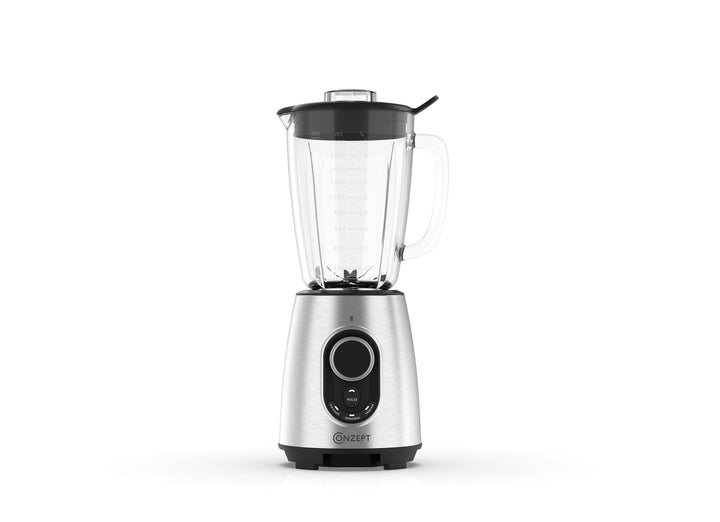 Conzept - Standmixer aus Edelstahl 1200 W - 1,8-Liter-Glaskrug