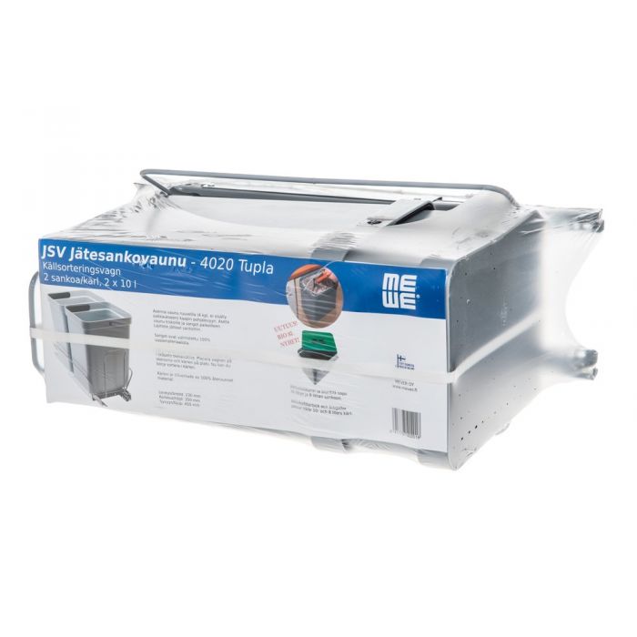 Abfalltrennsystem – mit integriertem Modul – 2 x 10 Liter