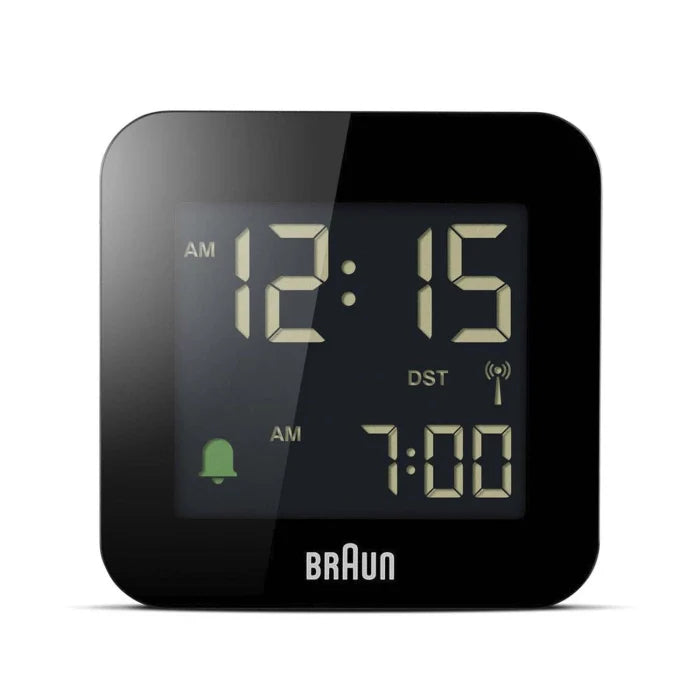 Braun - Digitaler Funkwecker BC08B-DCF - Schwarz 5,75 cm