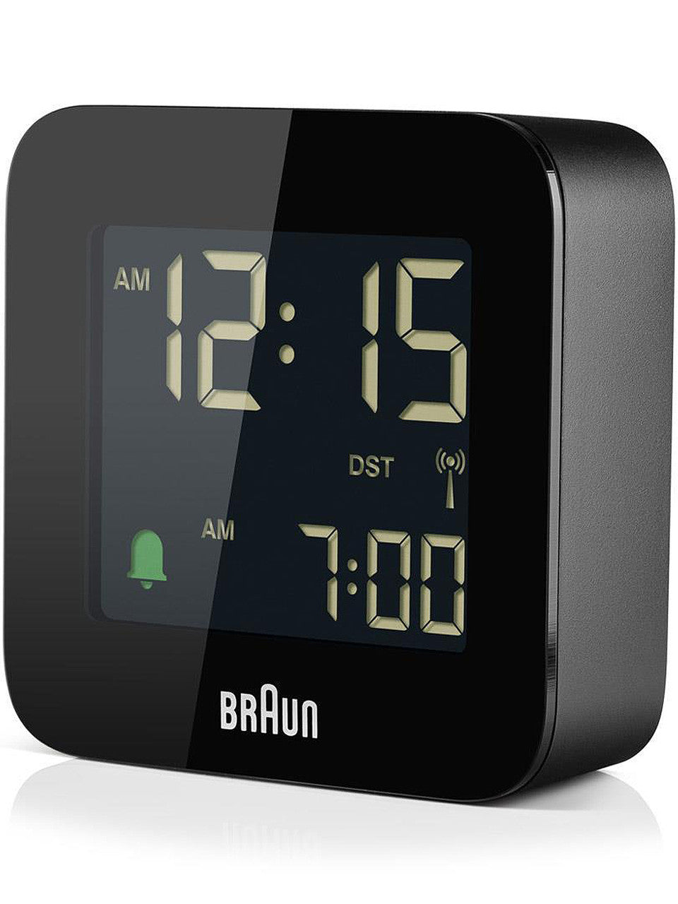Braun - Digitaler Funkwecker BC08B-DCF - Schwarz 5,75 cm