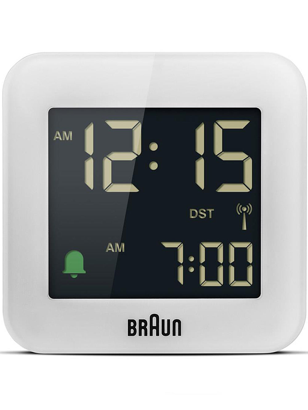 Braun - Digitaler Funkwecker BC08W-DCF - Weiß