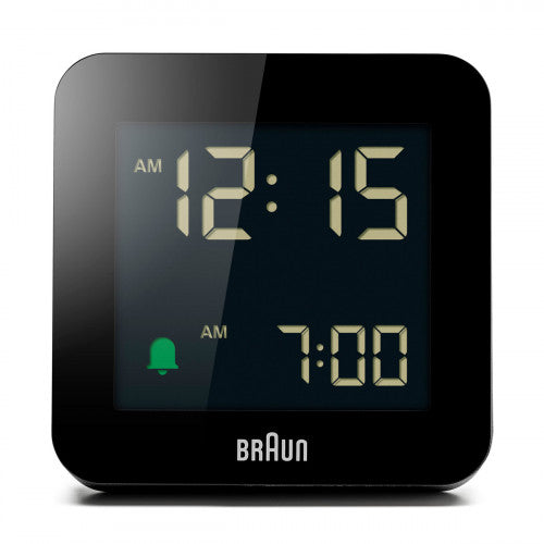 Braun - Wecker BC09B-DCF - Schwarz 7,55 cm