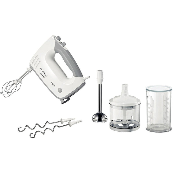 Bosch - Handmixer 450W MFQ36480 mit Metallstab und Zerkleinerer