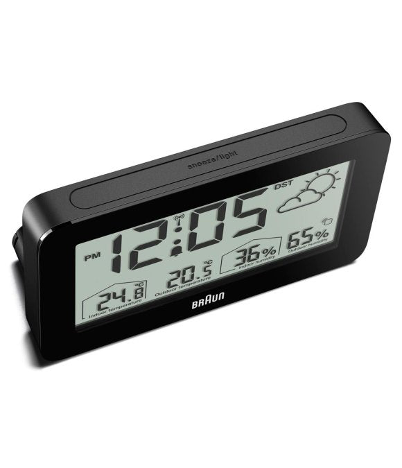 Braun – Digitale Wetterstation BC13BP-DCF – Schwarz