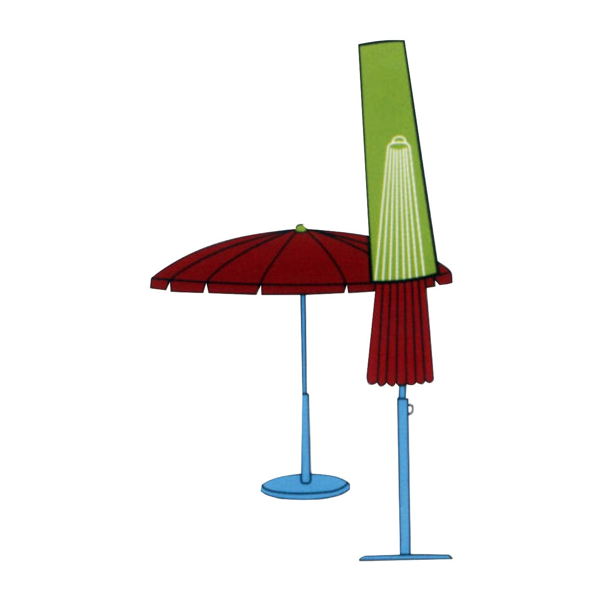 Conzept - Sonnenschirmhülle - 195 cm