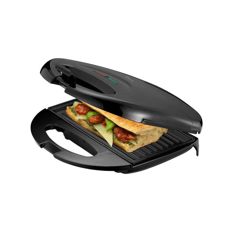 Conzept - Sandwich-Toaster mit Grillplatte - Schwarz