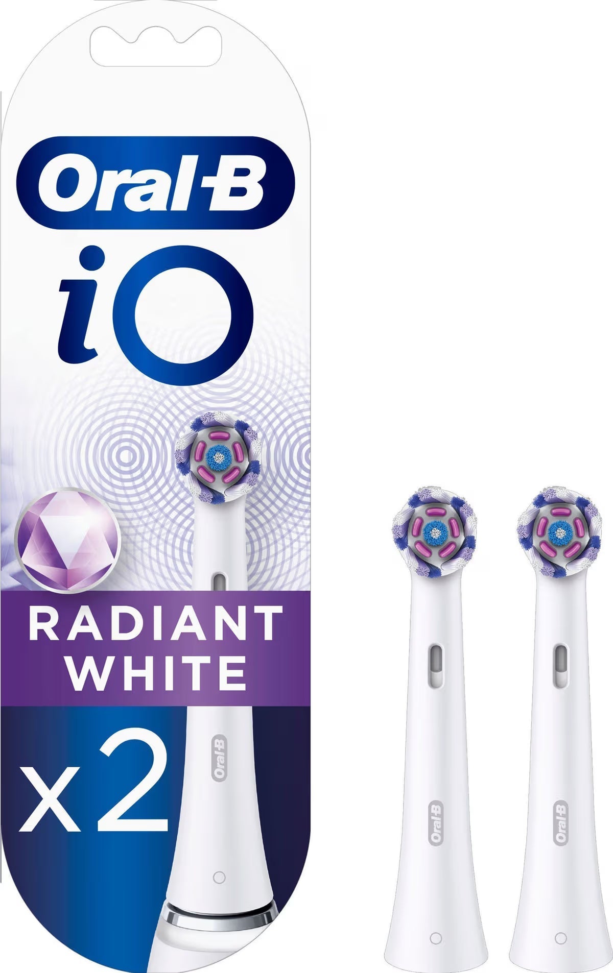 Oral-B - lose Borsten IO Weiß 2er-Pack