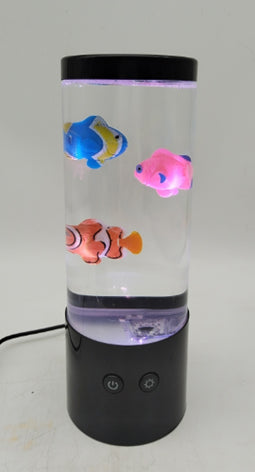 Angellampe mit 3 Fischen für Batteriebetrieb inkl. USB-Kabel