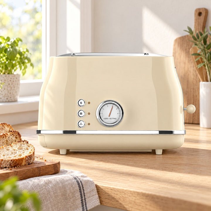 Witt Toaster Standgerät Premium Retro 1000 W