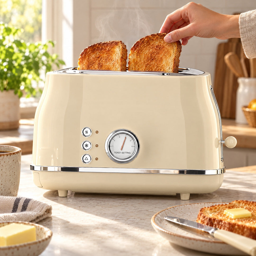 Witt Toaster Standgerät Premium Retro 1000 W