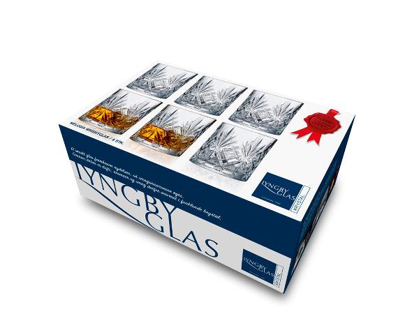 Lyngby Glass – Melodia Whiskyglas 31 cl – 6 Stück