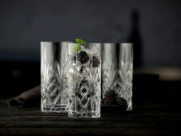 Lyngby Glass – Melodia Highball 36 cl – 6 Stück