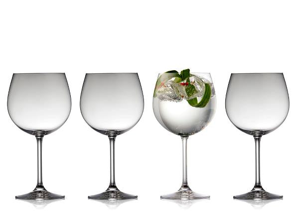 Lyngby Glas – Jewel Gin &amp; Tonic – 4 Stück