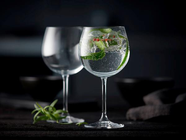 Lyngby Glas – Jewel Gin &amp; Tonic – 4 Stück