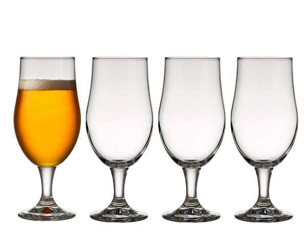 Lyngby Glass - Juvel Bierglas 49 cl - 4 Stück.