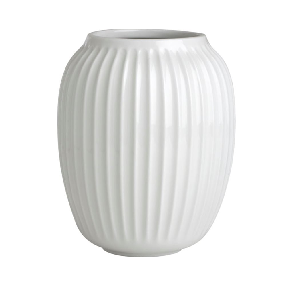 Kähler - Hammershøi Vase Weiß - 21 cm