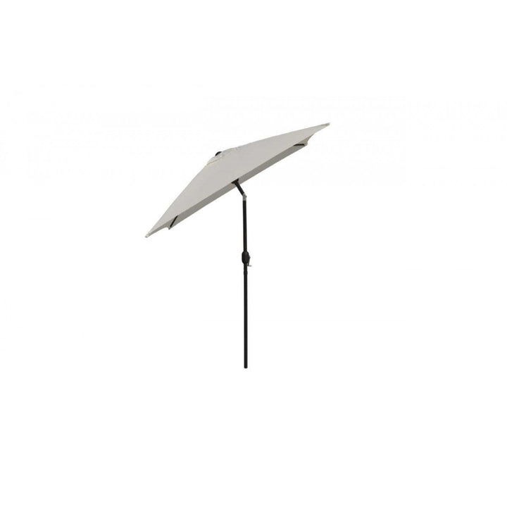 Hoffmann - Barcelona Sonnenschirm aus Aluminium mit Neigefunktion 2x2 m natur Nr. 130