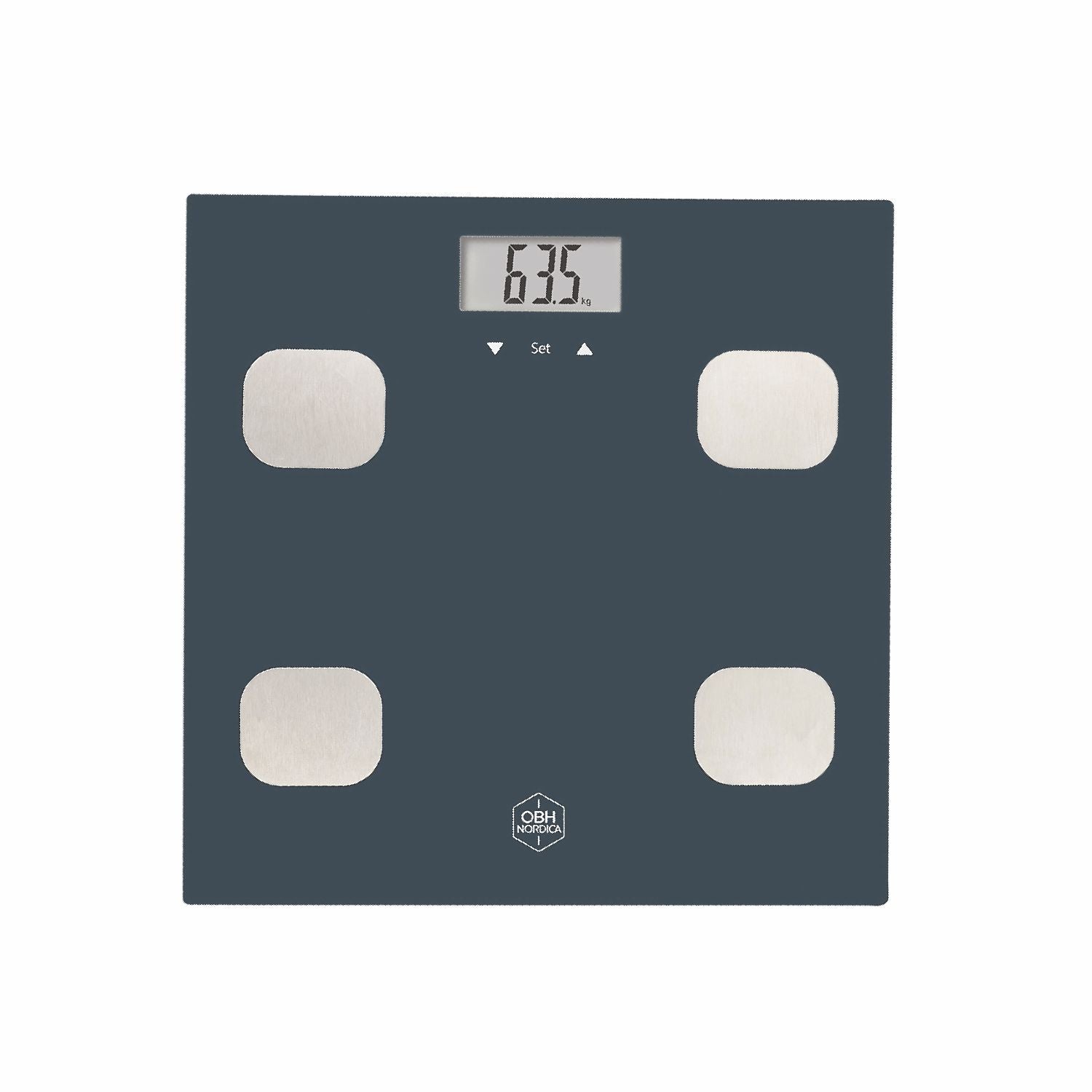 OBH Nordica Glas-Personenwaage mit BMI