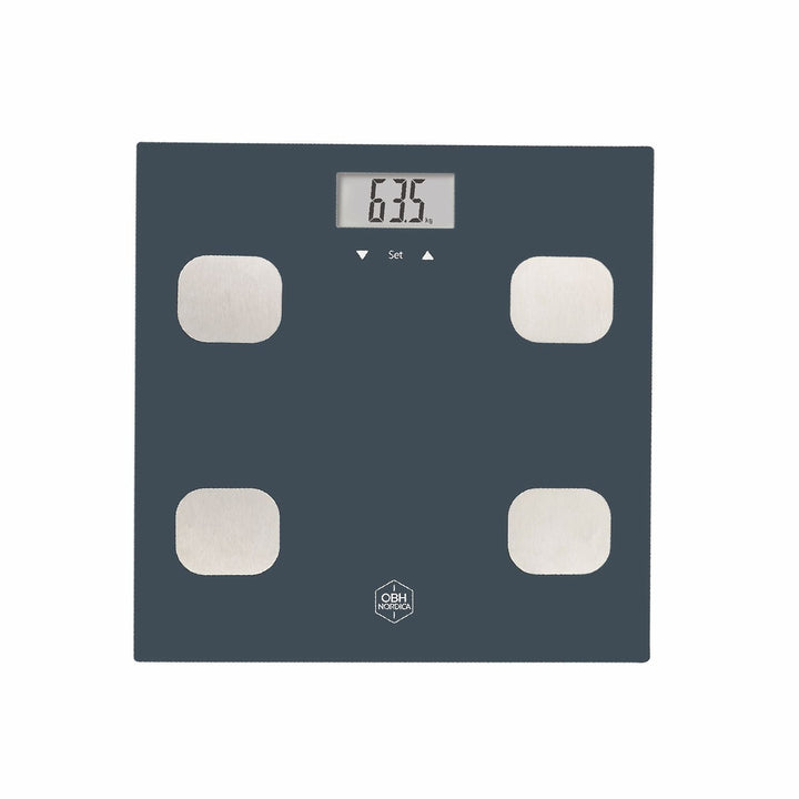 OBH Nordica Glas-Personenwaage mit BMI