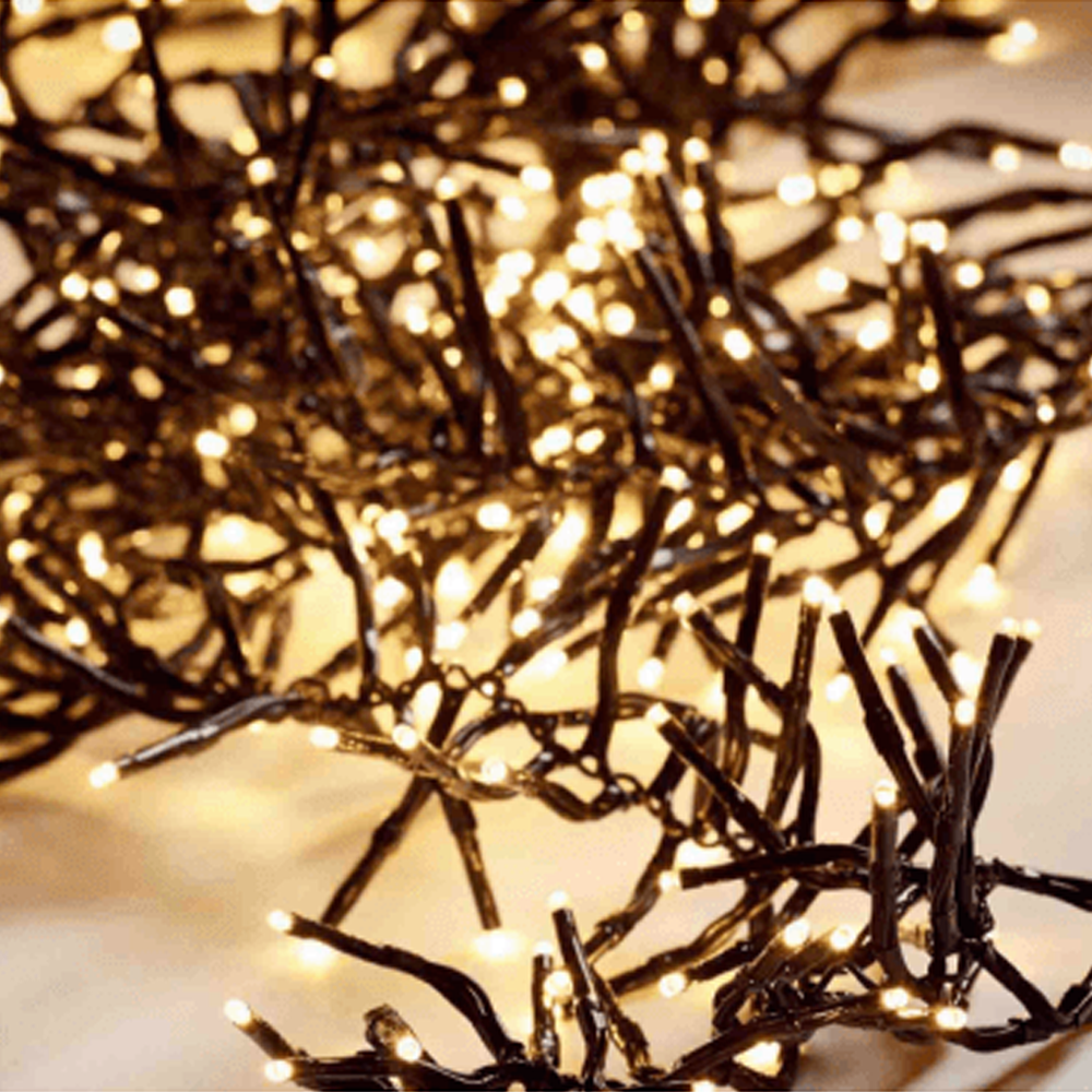 Conzept - Clusterlichtslinger met afstandsbediening, 384 leds, 2,35 m
