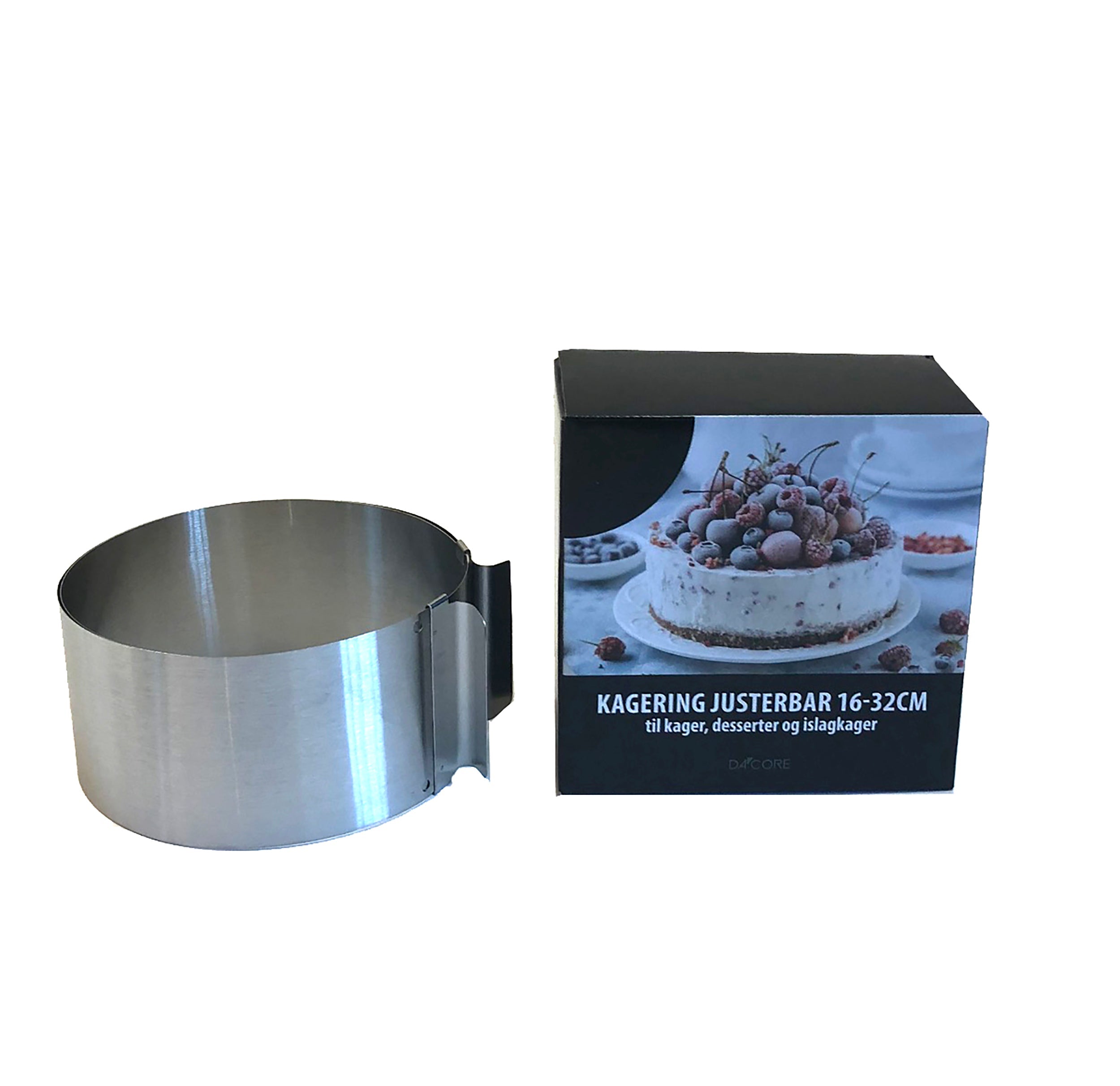 Dacore - Verstellbarer Tortenring - 16-32 cm