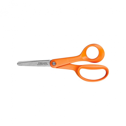 Fiskars – Klassische Kinderschere, orange, 13 cm
