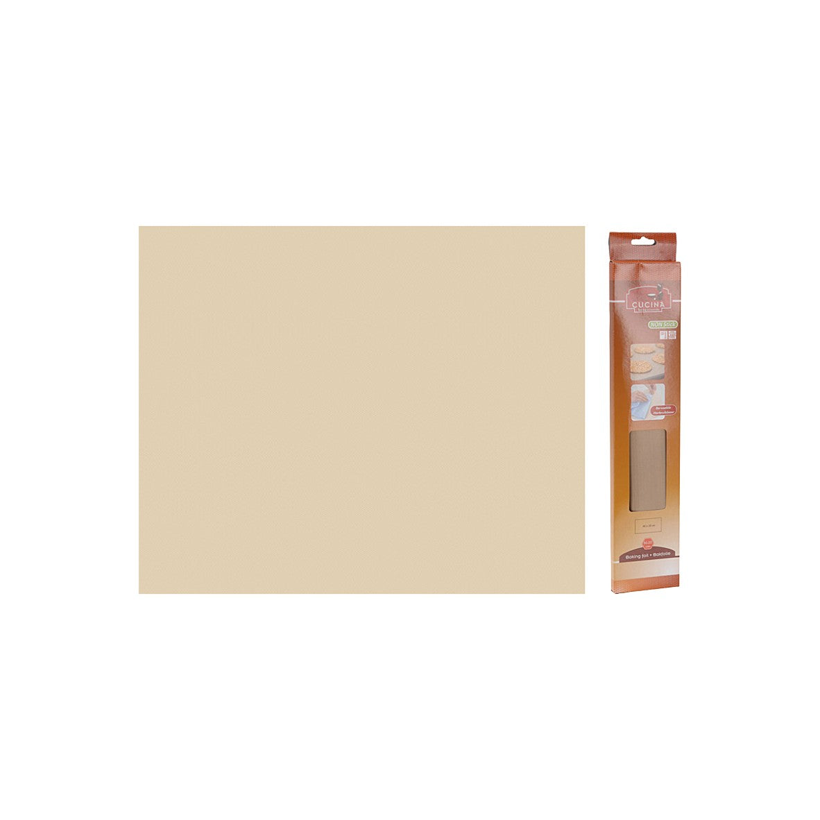La Cucina – Backfolie 40 x 33 cm – Wiederverwendbar