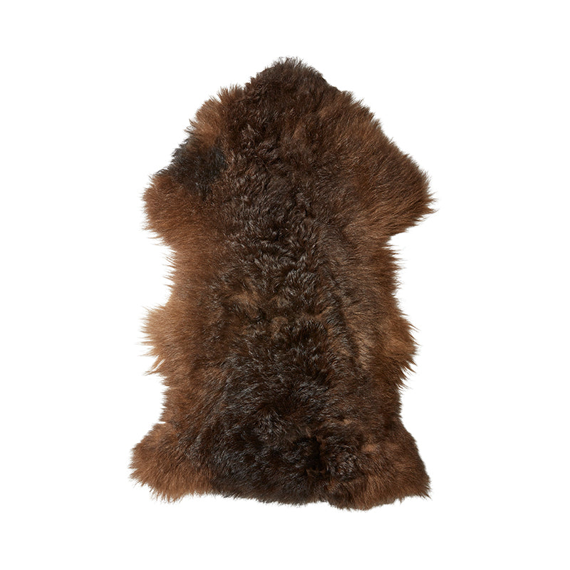 Lammfell – 90 x 60 cm – Dunkelbraun
