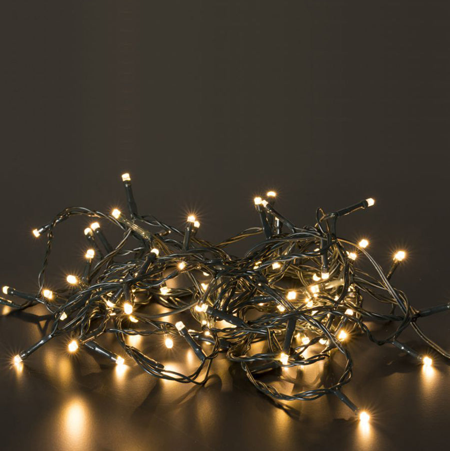 Conzept – Warmwitte kerstverlichting met afstandsbediening – 40 leds