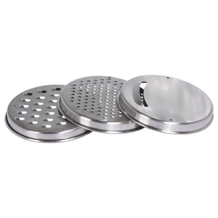 Rührschüssel mit 3 Reiben und Deckel – Edelstahl