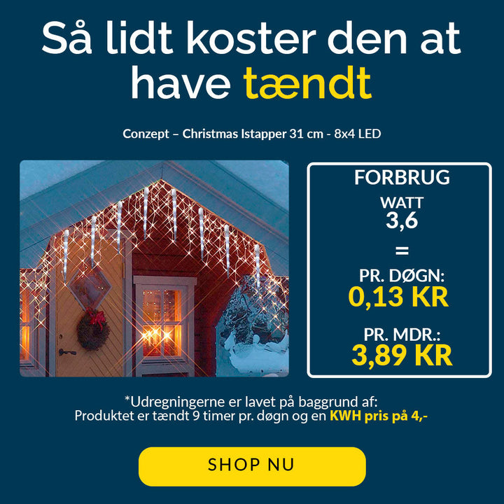 Conzept Weihnachten – Eiszapfen, 31 cm, Acryl, 8x4 LEDs – 8 Funktionen