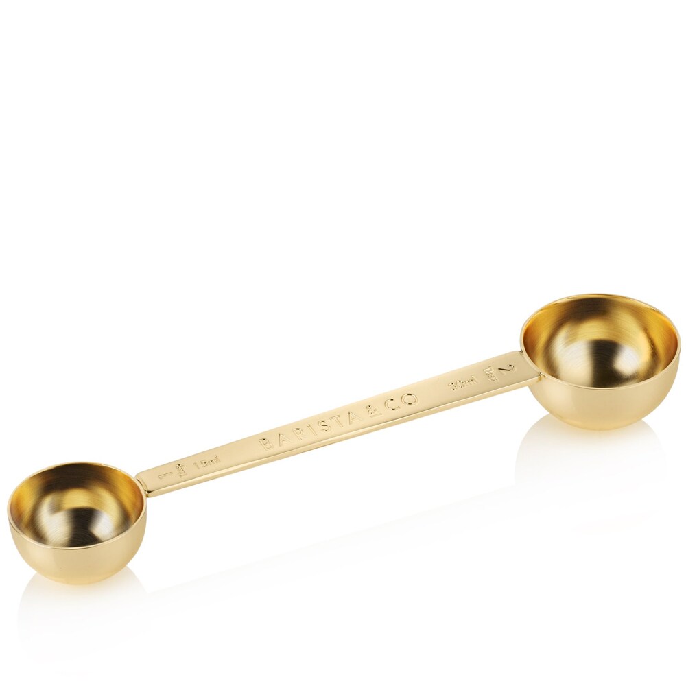 Barista &amp; Co – Doppelmesslöffel – Gold