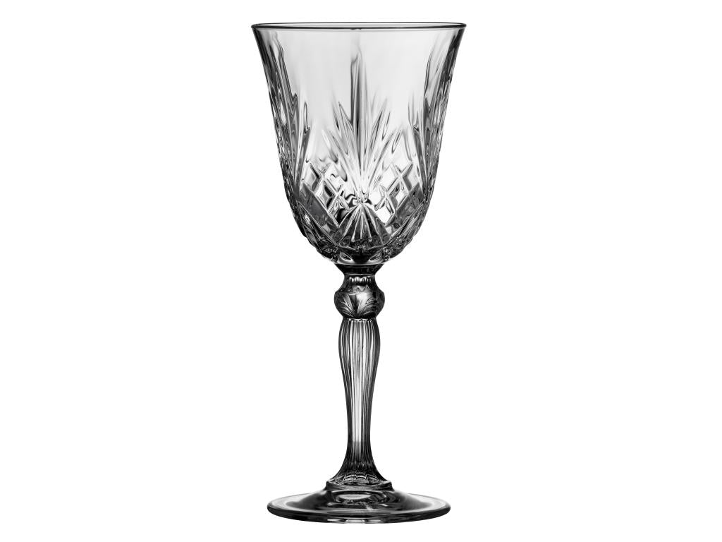 Lyngby Glass – Melodia Rotwein 27 cl – 4 Stück