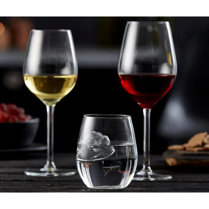 Lyngby Glass - Juvel Rotwein 50 cl - 4 Stück.