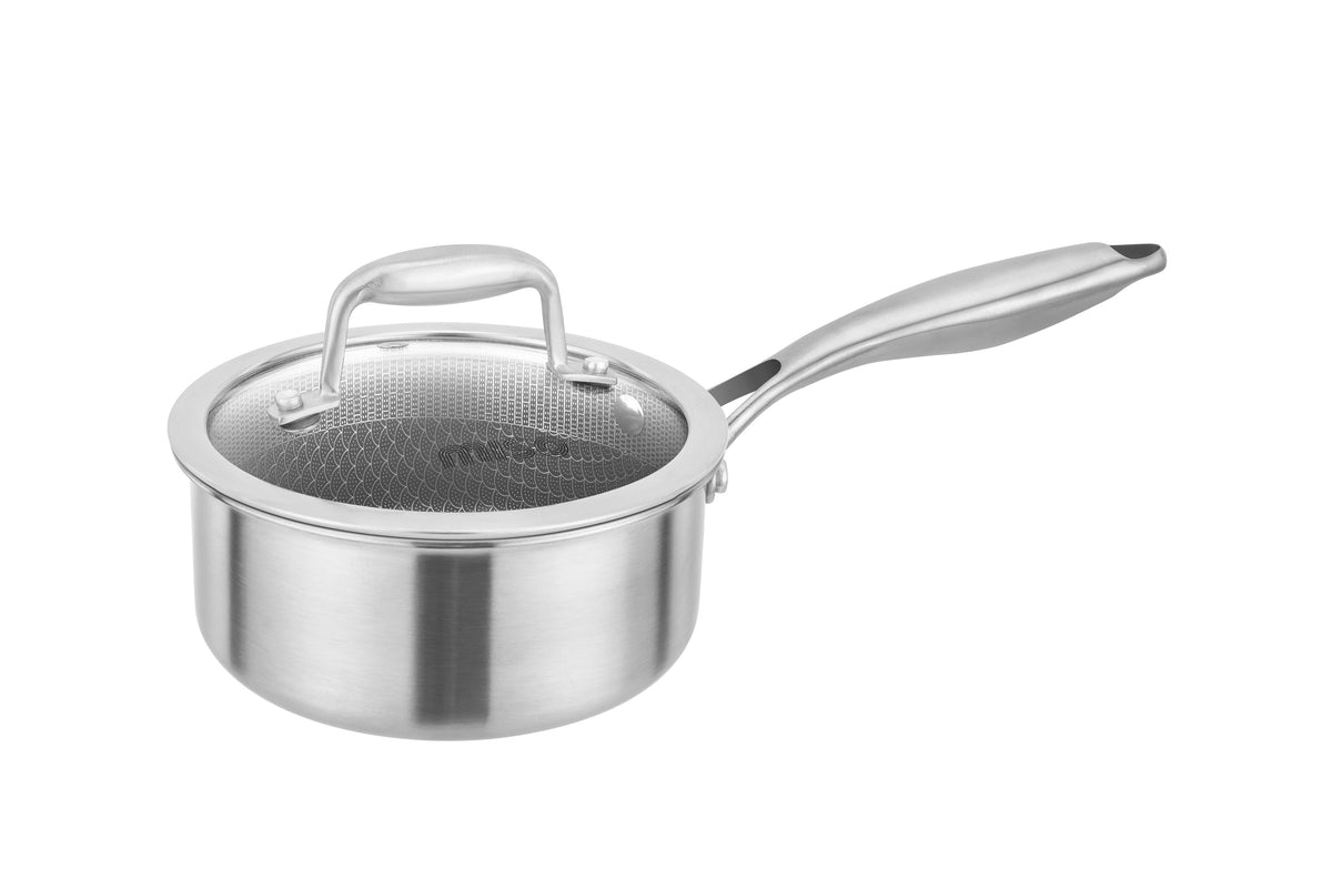 Miso hybrid kasserolle 16 cm med glaslåg