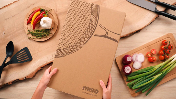 Miso Kochgeschirr – Keramik-Bratpfanne mit Diamantstaub-Antihaftbeschichtung, 26 cm