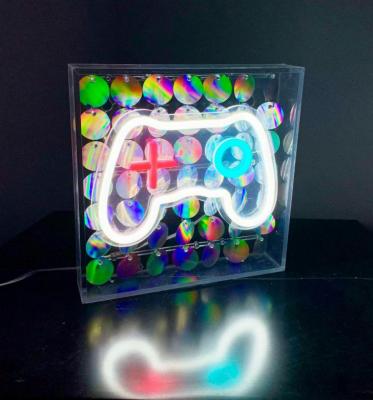 Neonschild – Gamecontroller für USB