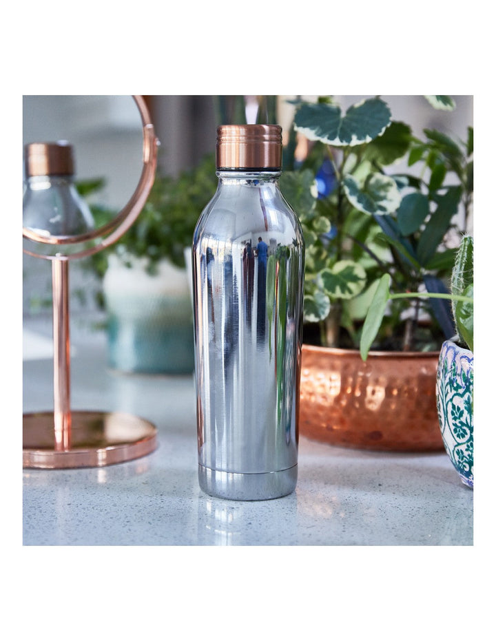 Root7 – OneBottle Trinkflasche 500ml – Polierter Stahl