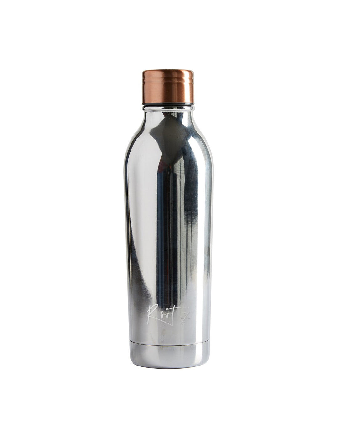 Root7 – OneBottle Trinkflasche 500ml – Polierter Stahl