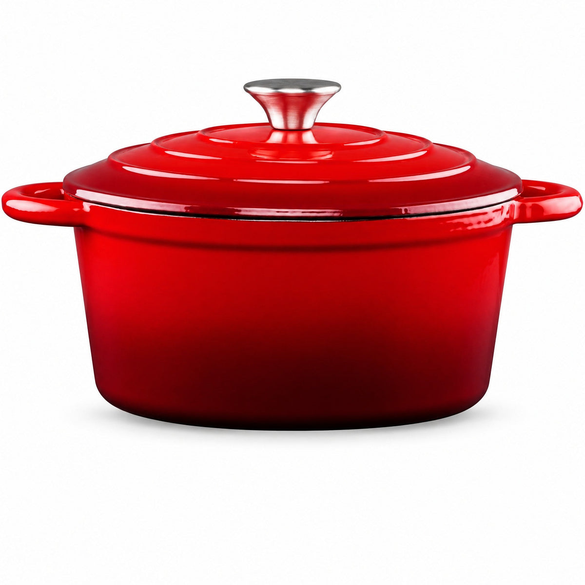 Gusseisentopf 3,8 L – rot