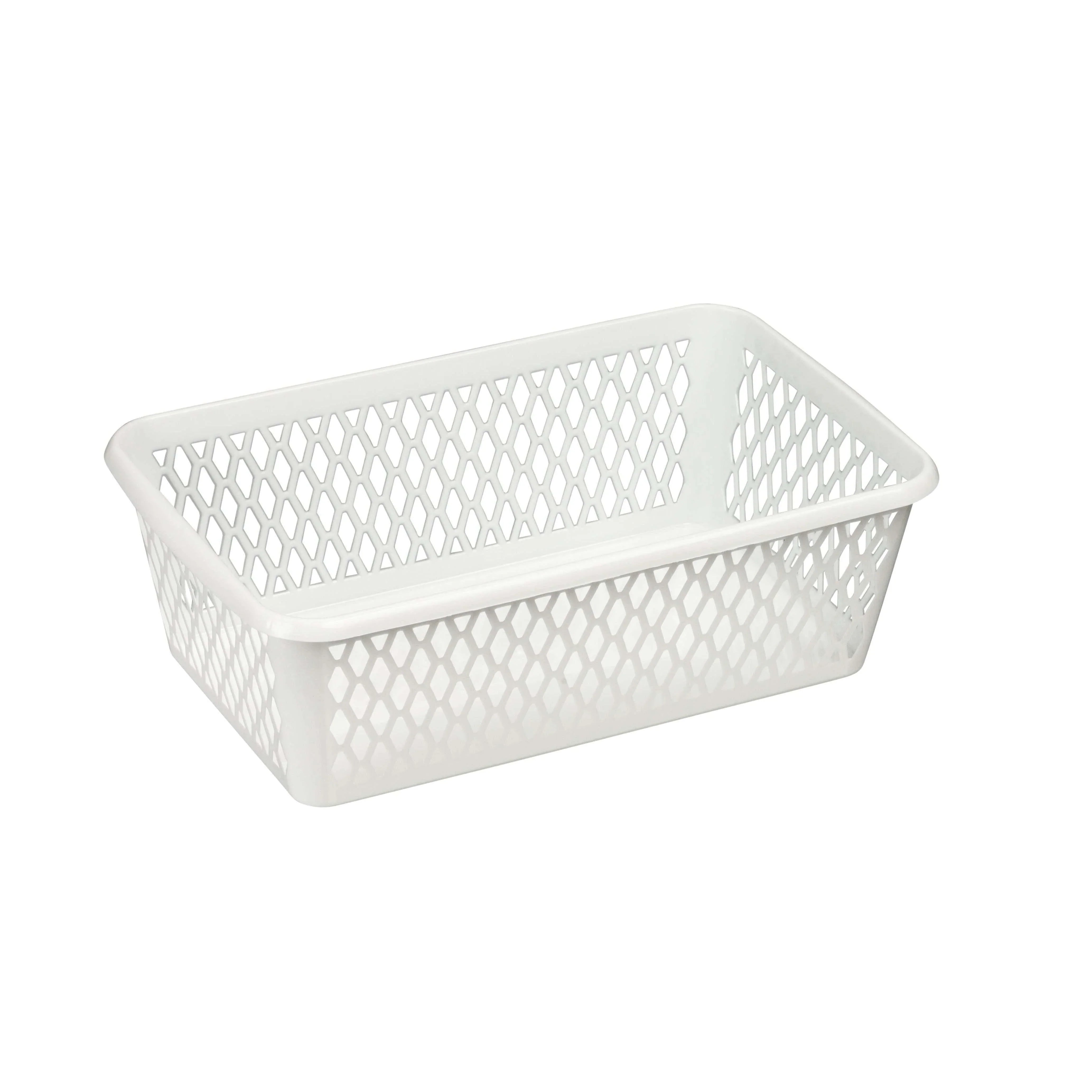 Plast1 - Kleiner weißer Korb