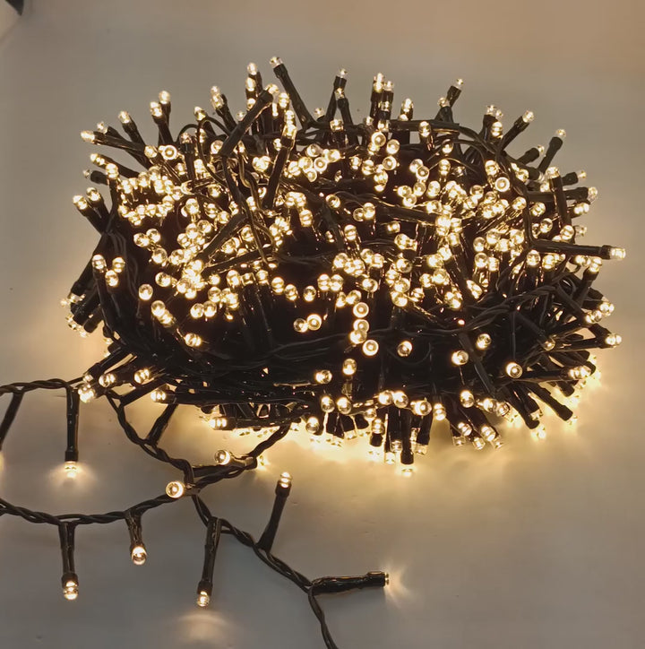 Conzept – Kerstverlichting lichtsnoer 20 m met afstandsbediening – 1000 leds