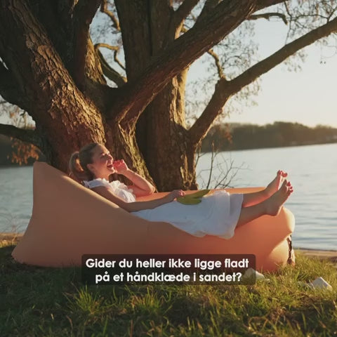 Oppustelig liggestol