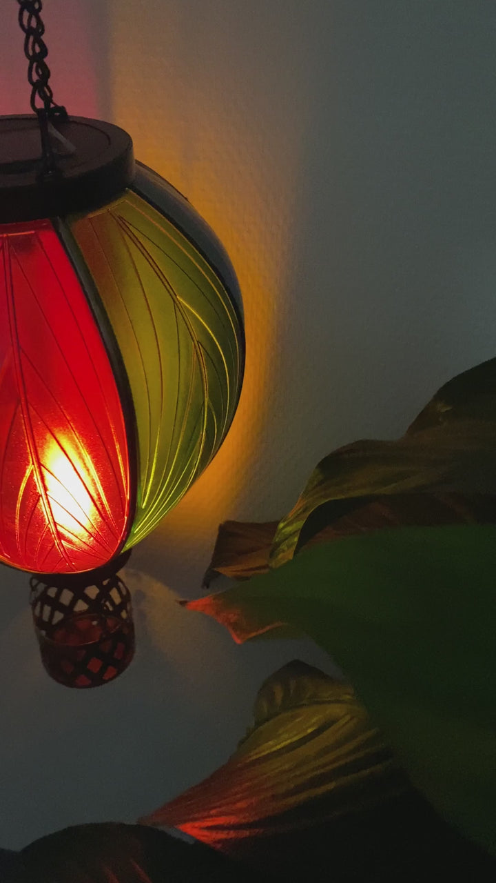 Conzept – Solar-Luftballon – groß – mit Flammeneffekt