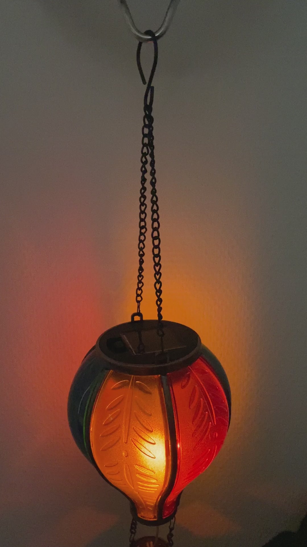 Konzept - Solar-Luftballon - klein - mit Flammeneffekt