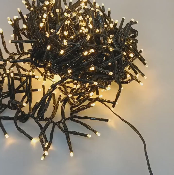 Conzept - Clusterlichtslinger met afstandsbediening, 384 leds, 2,35 m