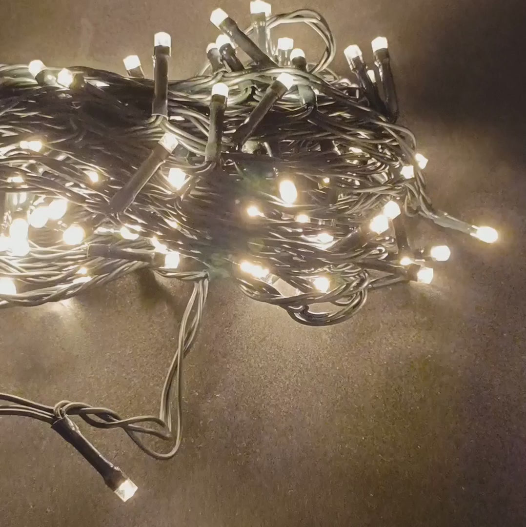 Conzept – Lichtsnoer – Warmwit met afstandsbediening – 160 leds