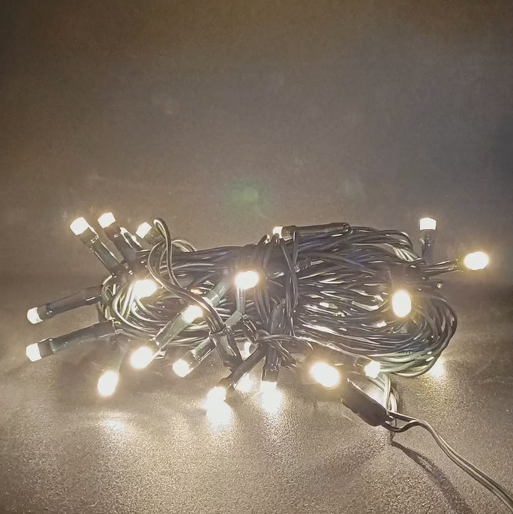 Conzept Christmas - Lichtsnoer met 80 leds - Warmwit met afstandsbediening